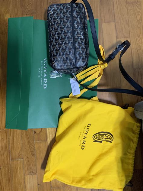 goyard sling bag mens